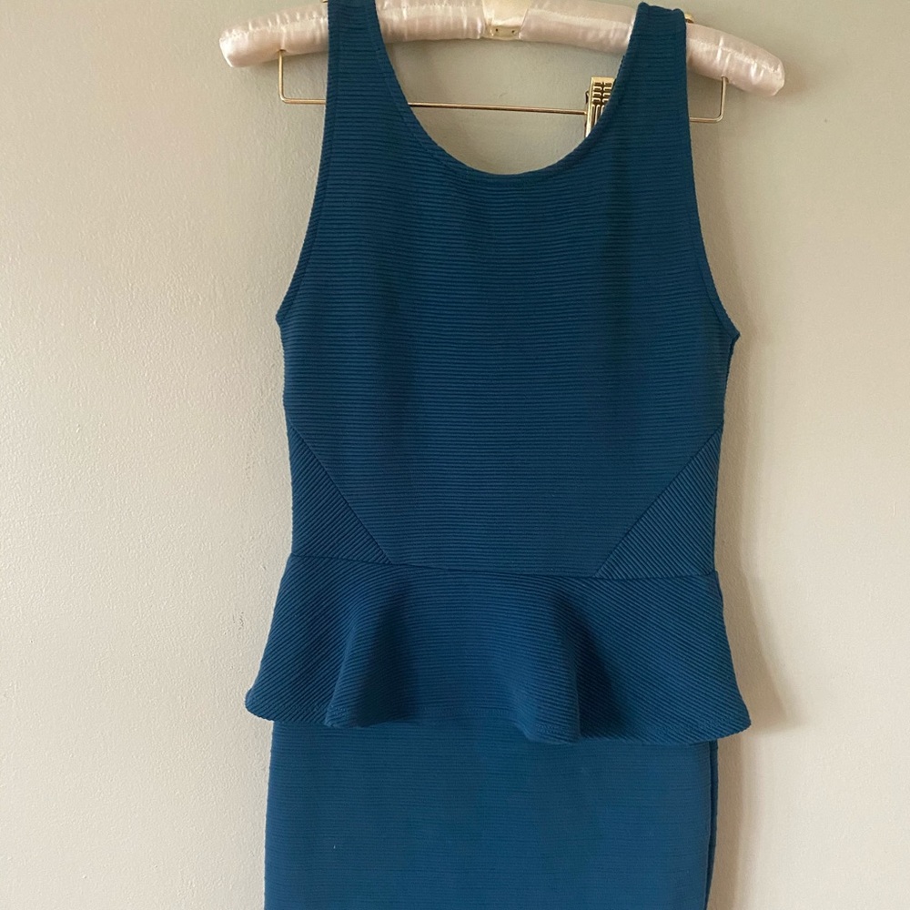 Forest green dress